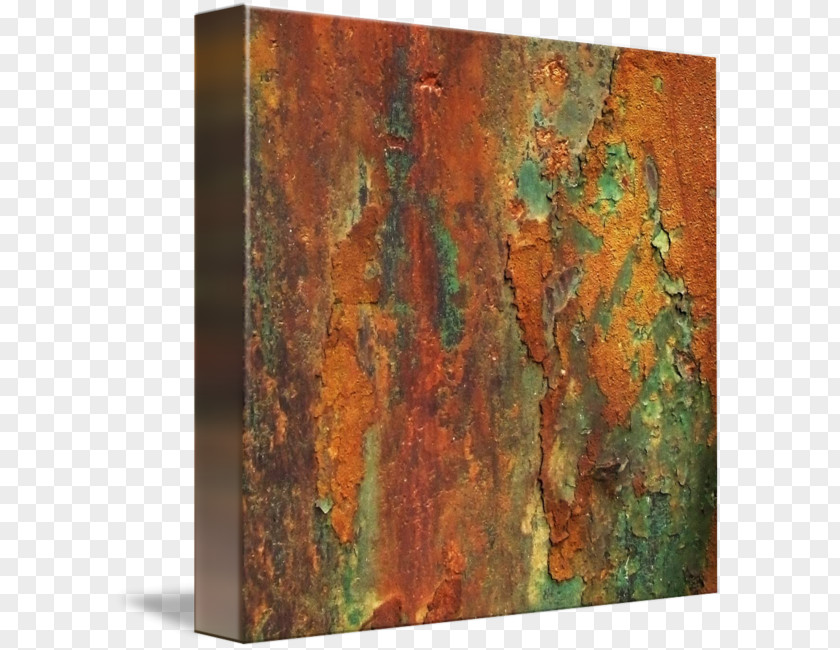 Painting Wood Stain Gallery Wrap Canvas PNG