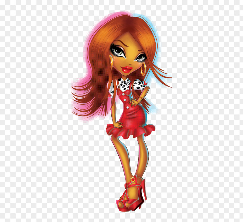 Passion Party Barbie Bratz Doll Toy Illustration PNG