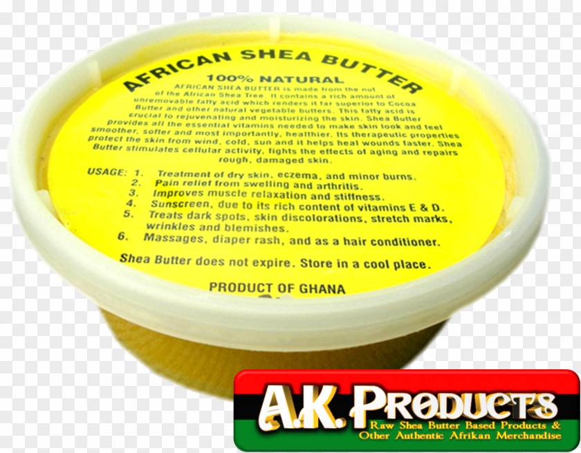 Shea Nut TAHA 100% Natural African Butter Cosmetics Jar PNG