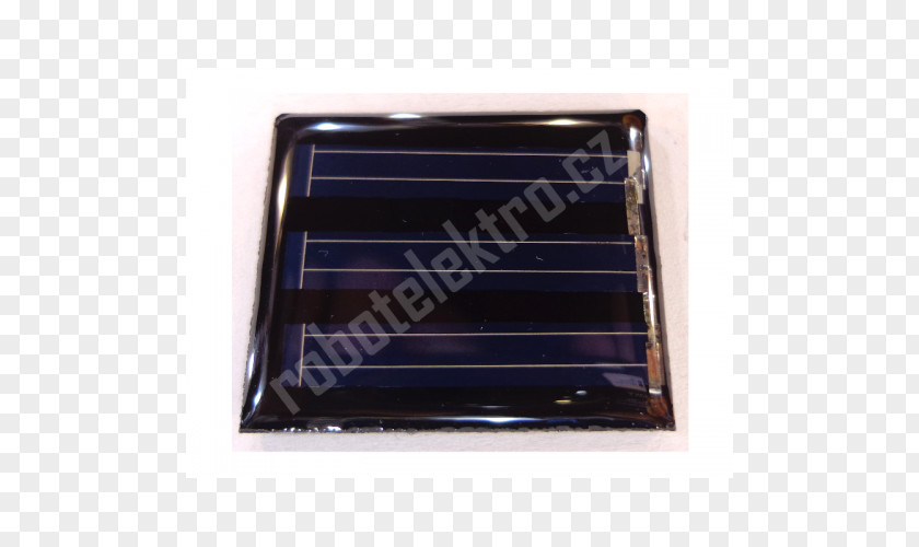 Solar Panel Cobalt Blue Rectangle PNG