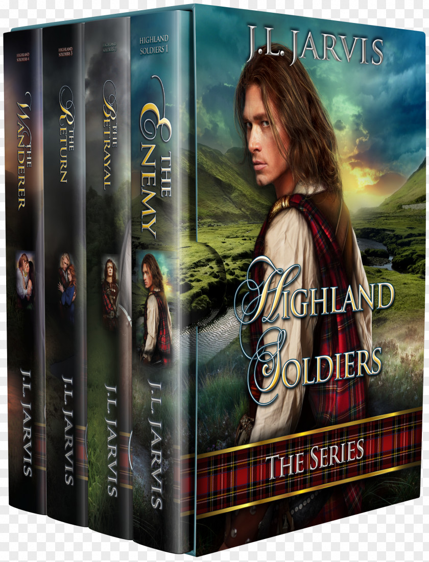 Book J. L. Jarvis Highland Soldiers: The Betrayal Enemy: Soldiers 1 Historical Romance PNG