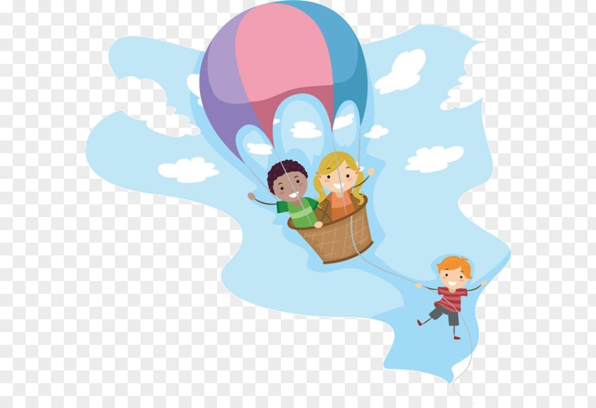 Cartoon Hot Air Balloon Material Stock Photography Illustration PNG