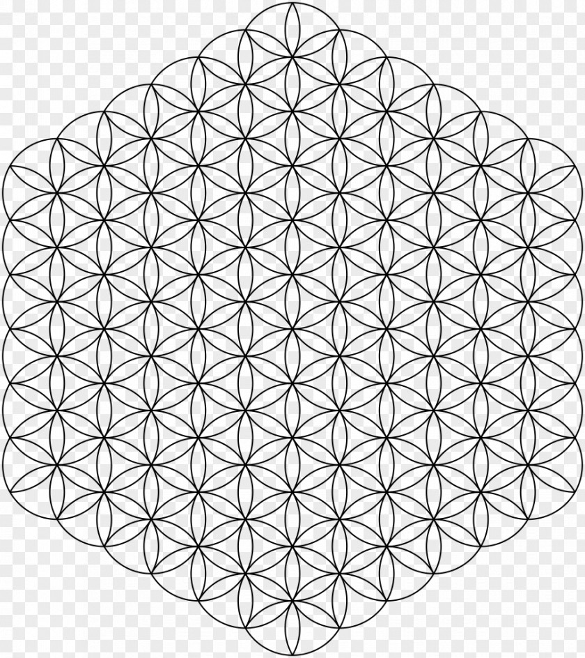 Circle Overlapping Circles Grid Sacred Geometry Islamic Geometric Patterns Pattern PNG