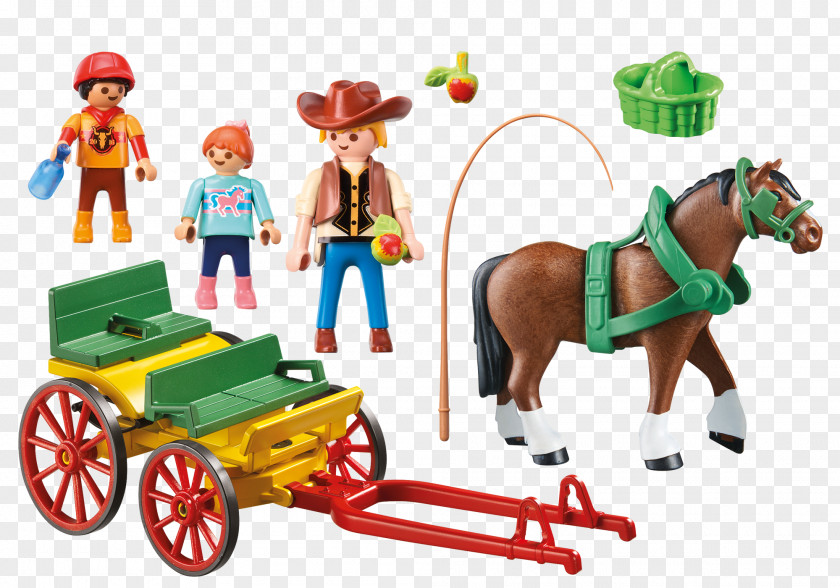 Horse Playmobil Hamleys Wagon Barouche PNG
