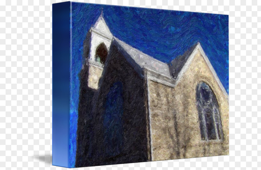 Painting Facade Impressionism Christian Church Greeting & Note Cards PNG