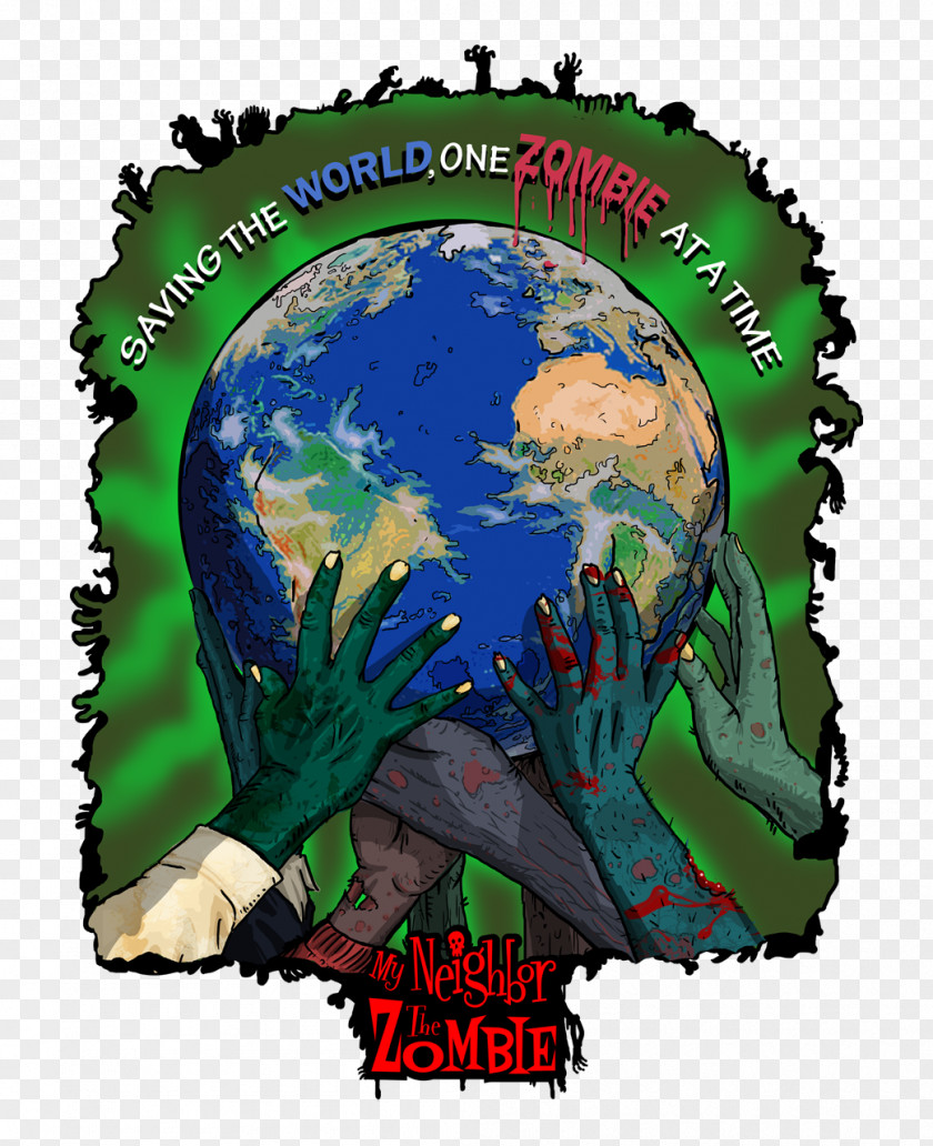 Saving World Zombies /m/02j71 Earth Illustration Cartoon Tree PNG