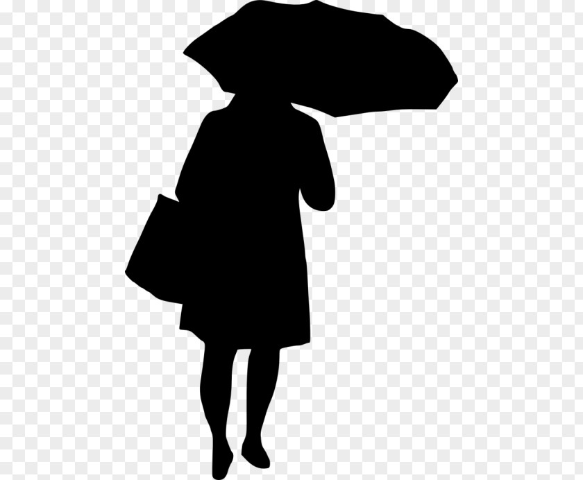 Silhouette Woman Clip Art PNG