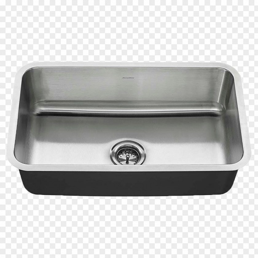 Sink Kitchen Stainless Steel Tap American Standard Brands PNG