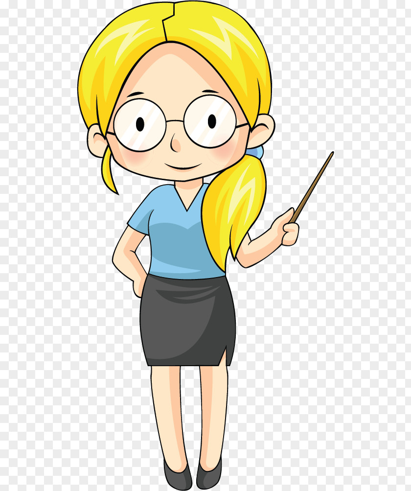 Teacher Cartoon Clip Art PNG