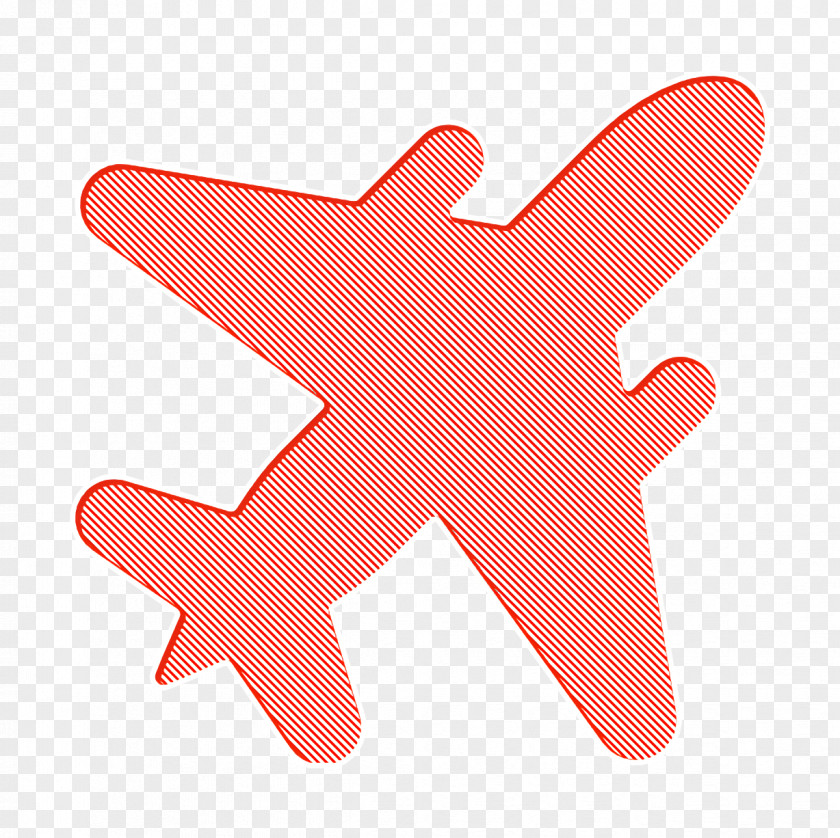 Ecommerce Icon Plane Air Freight PNG