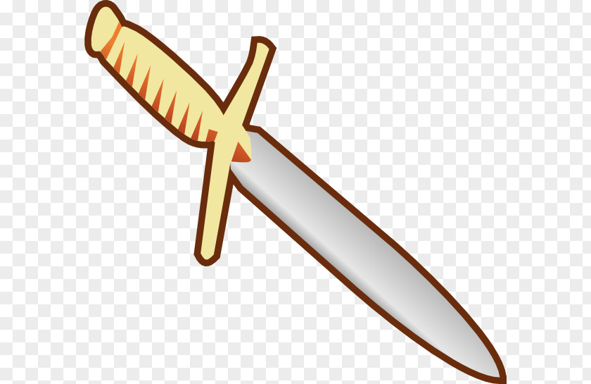 Knife Dagger Clip Art PNG