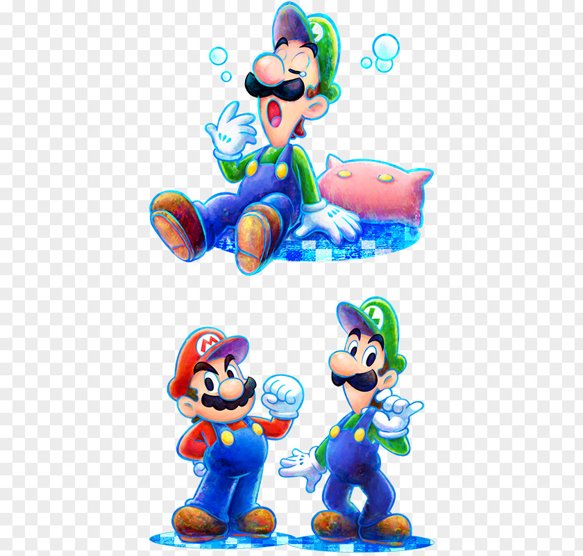 Mario Luigi Dream Team & Luigi: Superstar Saga Super Bros. PNG