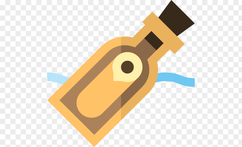 Message In Bottle Line Angle Clip Art PNG