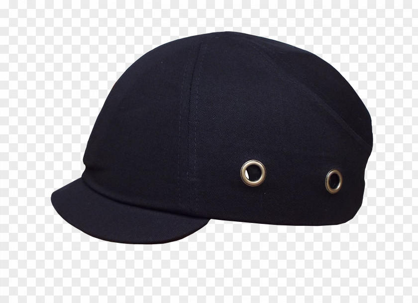 Peak Cap Baseball Black M PNG