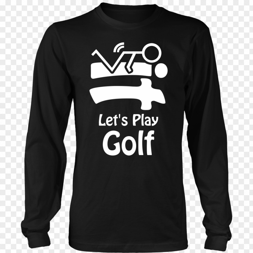 Play Golf Long-sleeved T-shirt Hoodie PNG