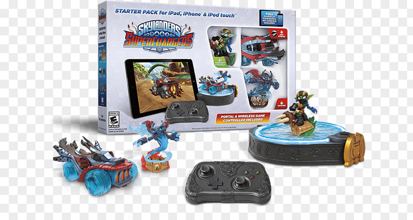 Skylanders Spyro's Adventure Skylanders: SuperChargers Trap Team Xbox 360 Video Game PNG