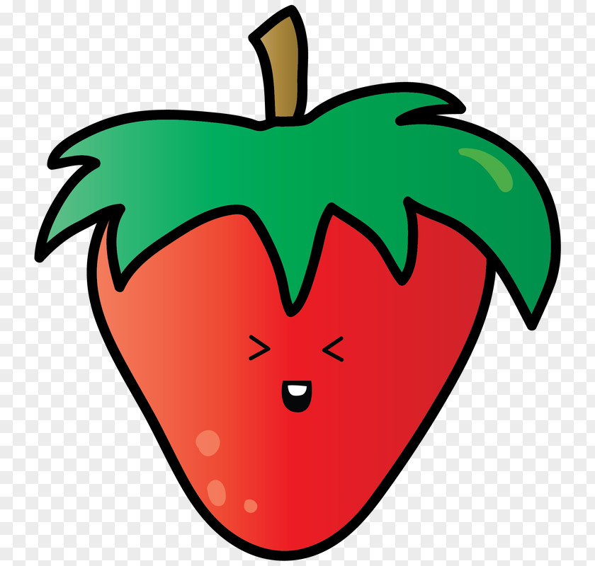 Strawberry Smile PNG