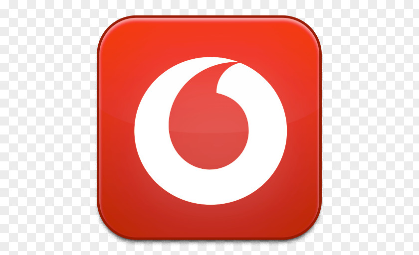 Vodafone Symbol Circle Font PNG