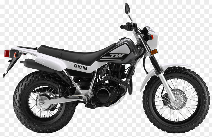 Yamaha Motor Company TW200 Dual-sport Motorcycle Single-cylinder Engine PNG