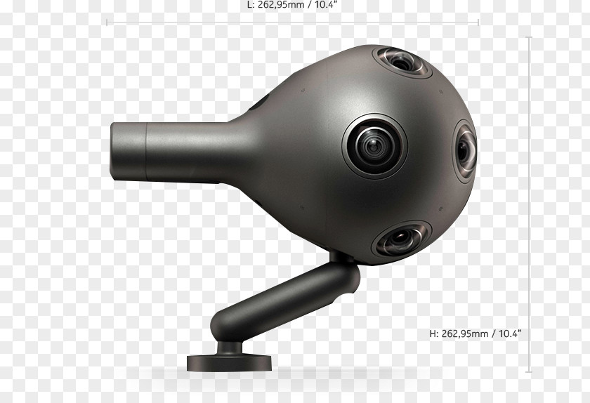 360 Camera Nokia OZO Omnidirectional Virtual Reality Panorama PNG