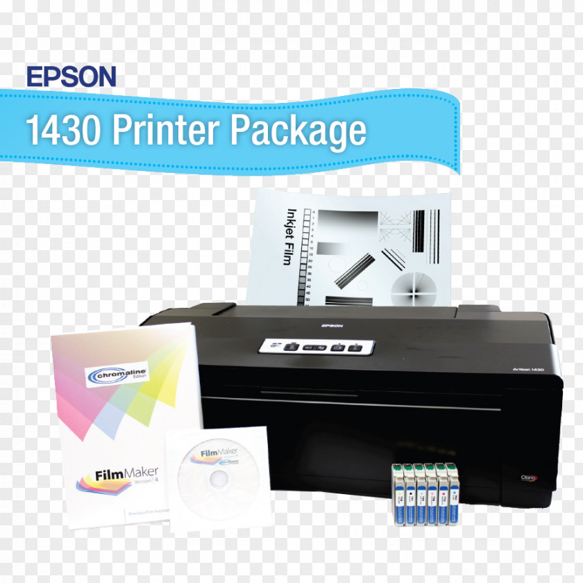 Epson Vinyl Printer Inkjet Printing Laser Artisan 1430 Paper PNG