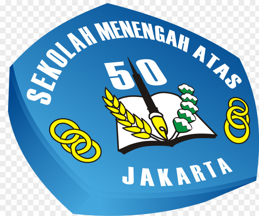 Iedul Fitri SMA Negeri 50 Jakarta Logo Organization Headgear Font PNG