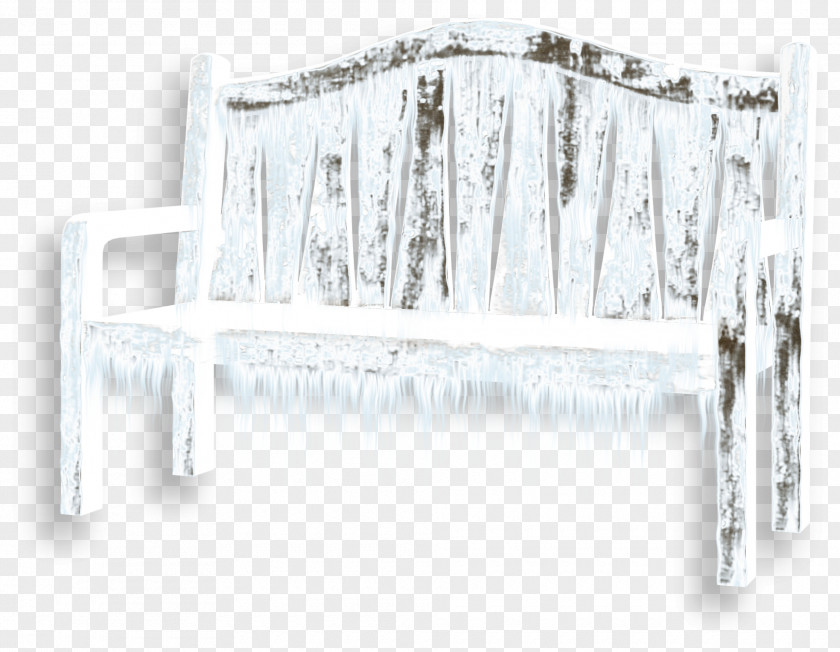 Snow Seating Table Chair Bench Seat PNG