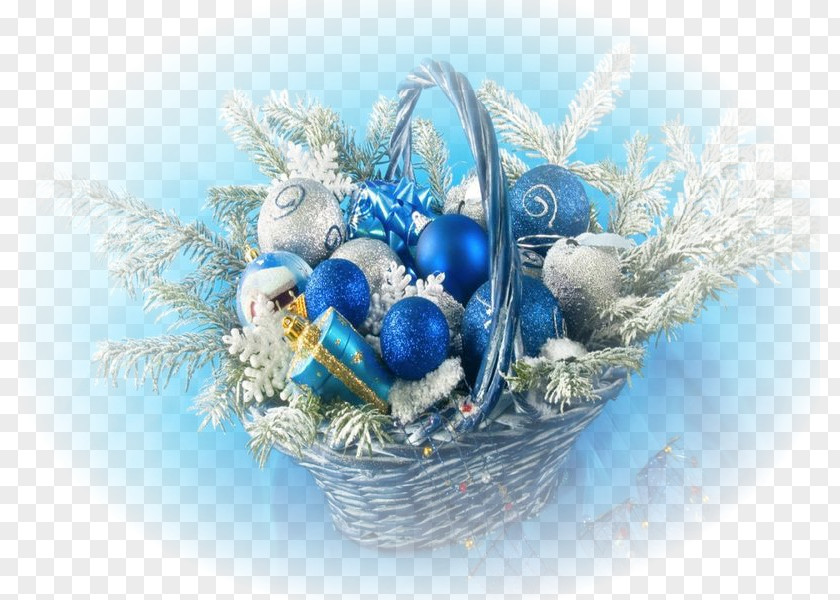Blue Wreath Desktop Wallpaper Laptop Christmas Environment PNG