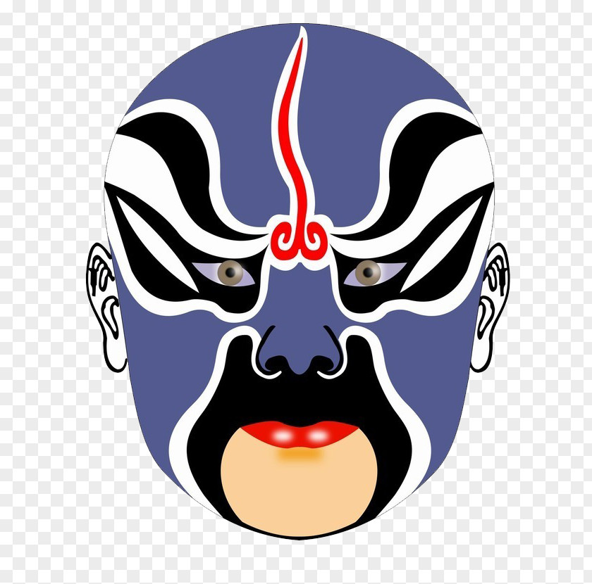 Facebook China Peking Opera Chinese Mask PNG