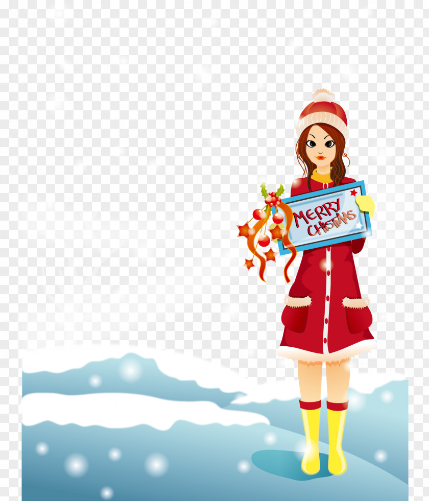 Vector Snow Illustration PNG
