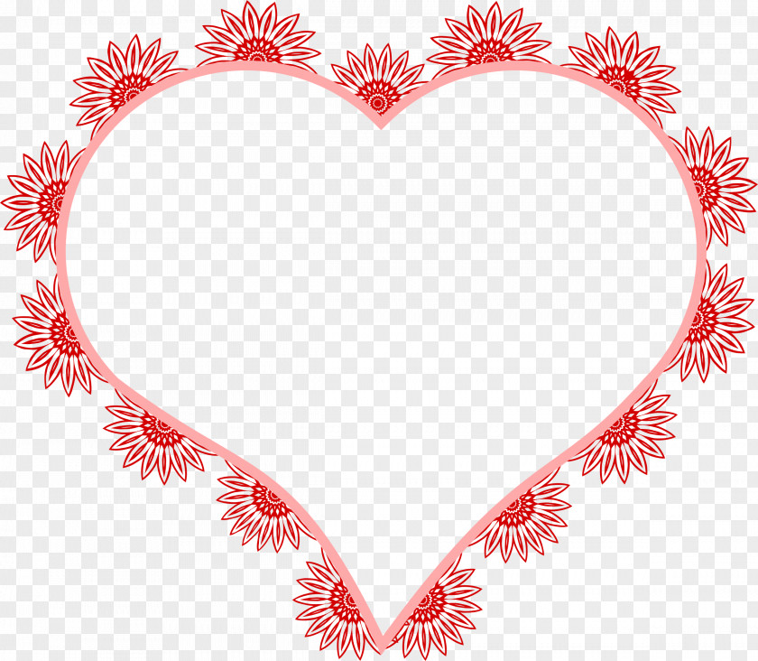 Heart-shaped Frame Heart Pixel Art Valentine's Day Clip PNG