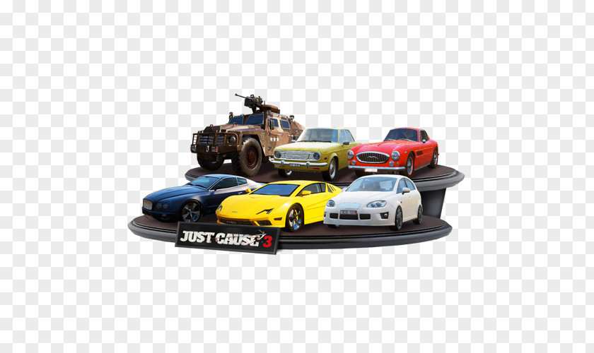 Just Cause 3 2 Car Vehicle Die-cast Toy PNG