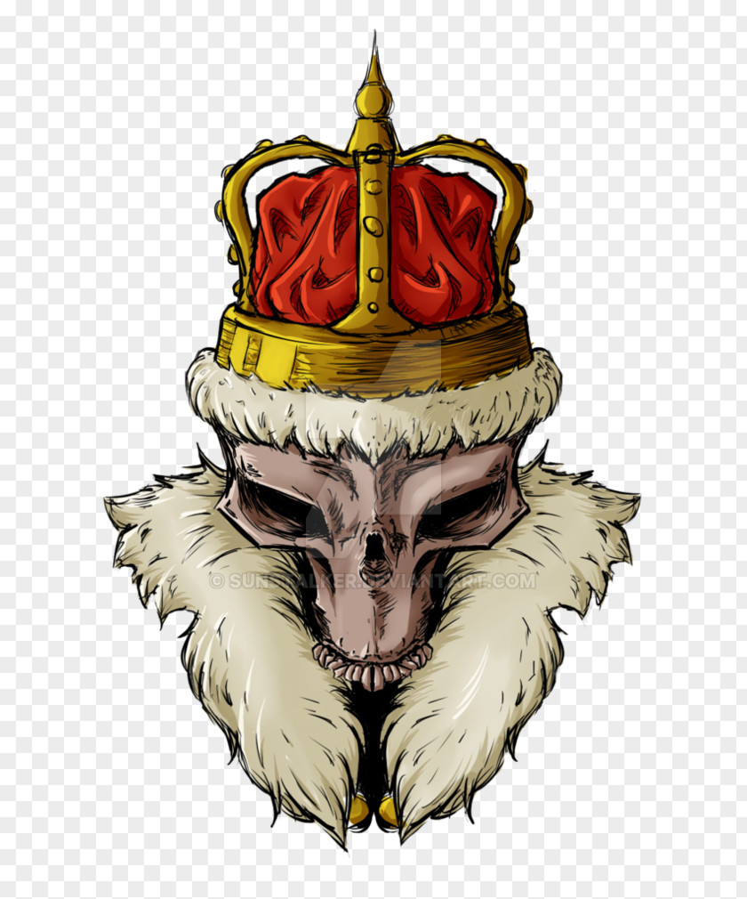 King Skull Headgear Animal Legendary Creature PNG