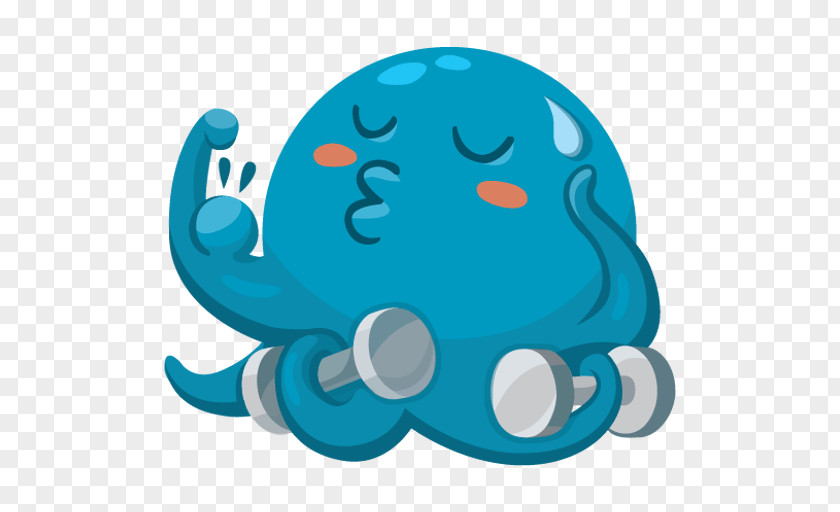 Octopus Sticker Clip Art PNG