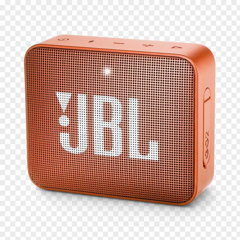 Orange Corals Bluetooth Speaker JBL Go2 Aux Wireless Loudspeaker PNG