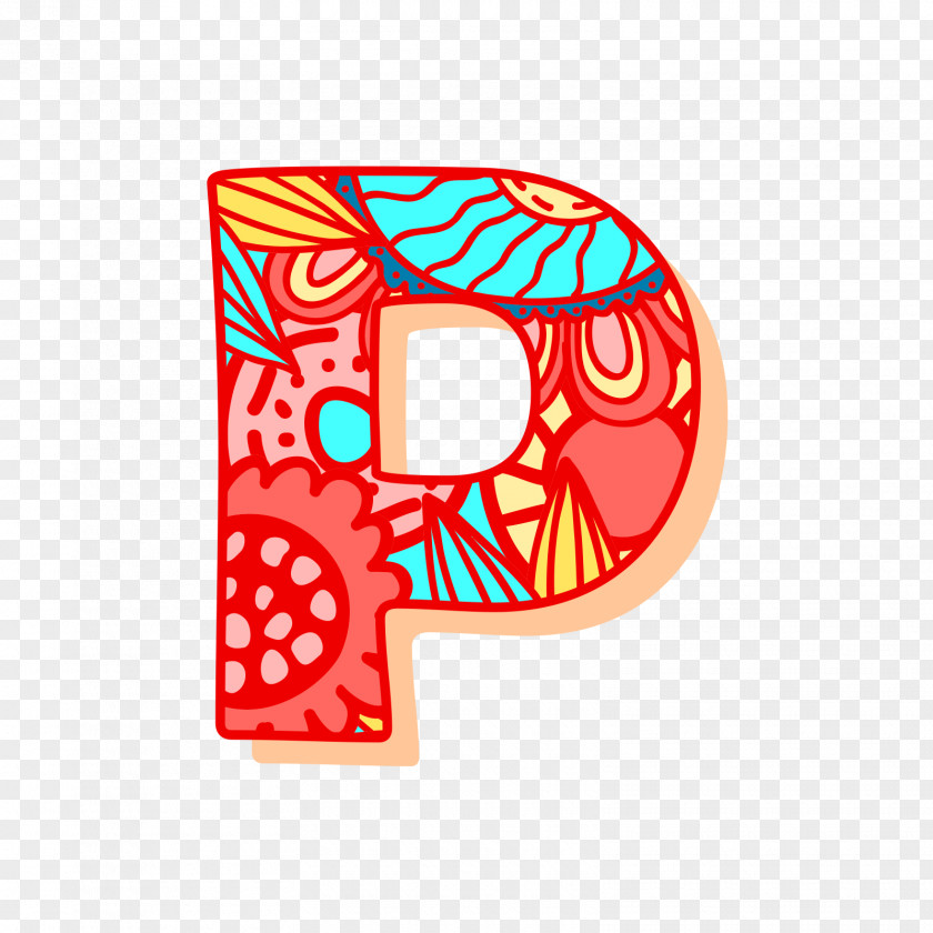 Pattern Letter P Icon PNG