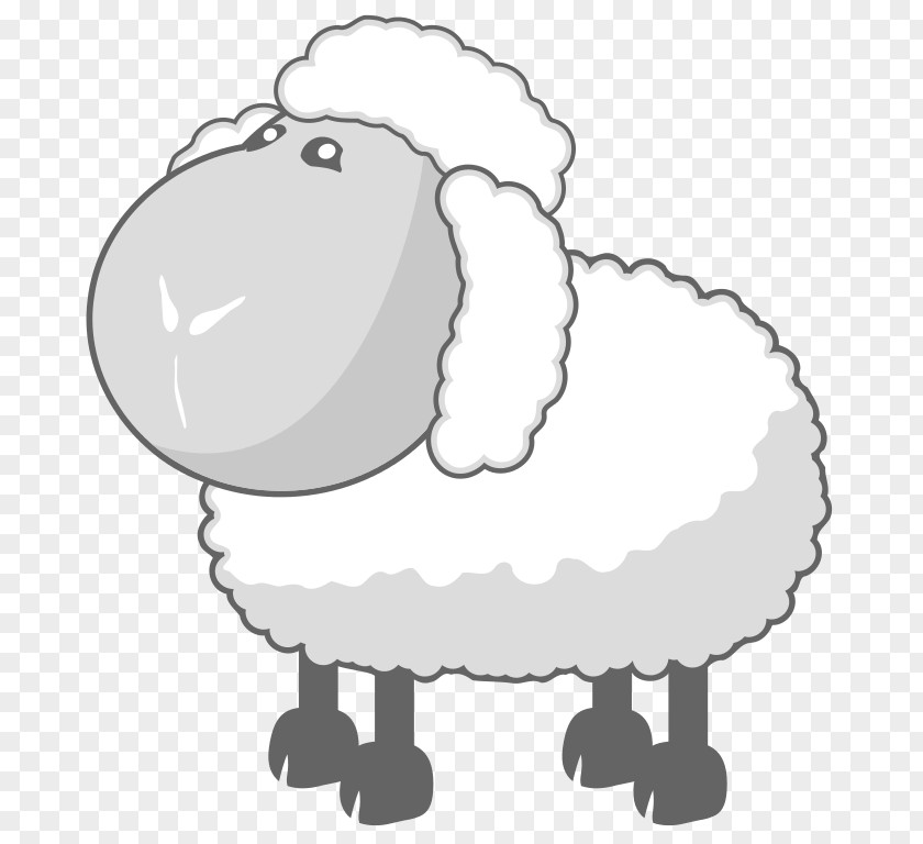 Sheep Picture Counting Clip Art PNG