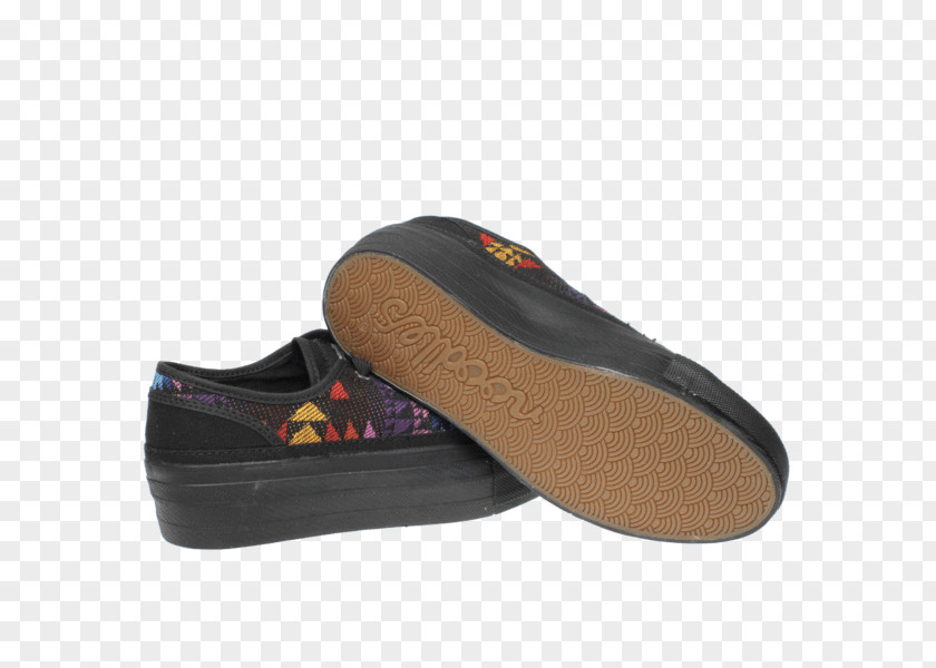 BLACK SNEAKERS Slipper Skate Shoe Slip-on Shop PNG