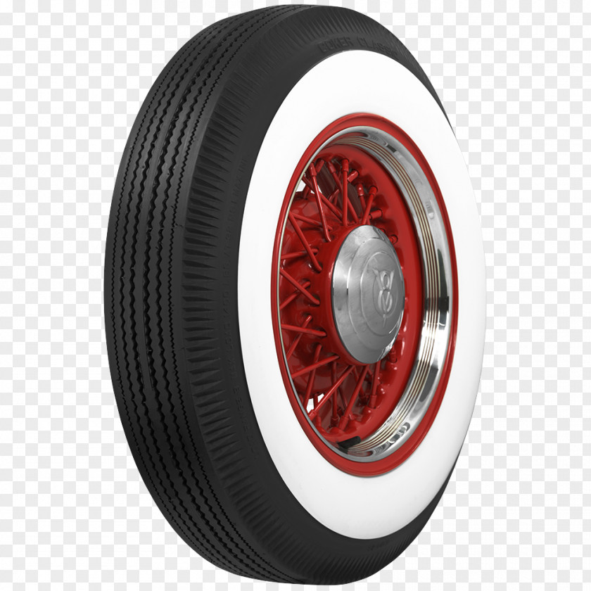 Car Whitewall Tire Coker Radial PNG