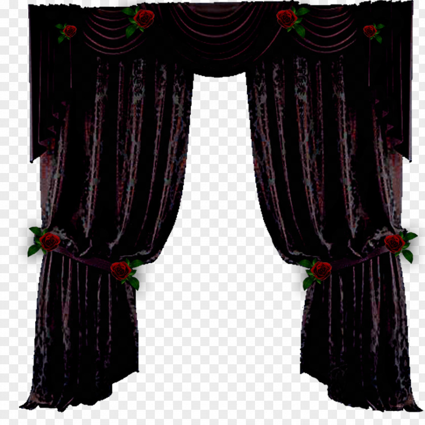 Curtains Window Treatment Curtain Drapery DeviantArt PNG