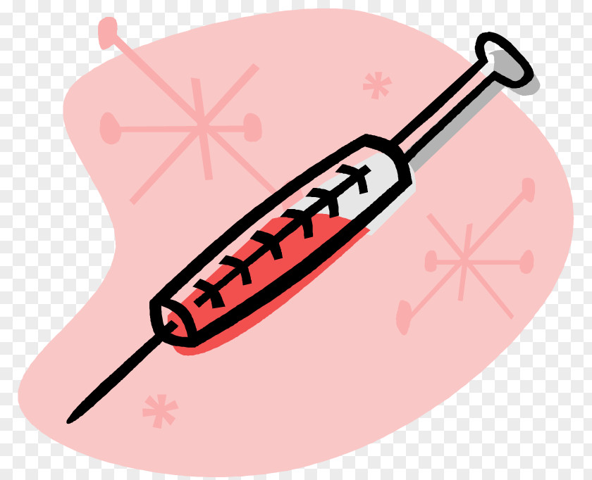 Syringe Injection Blood Skin Clip Art PNG