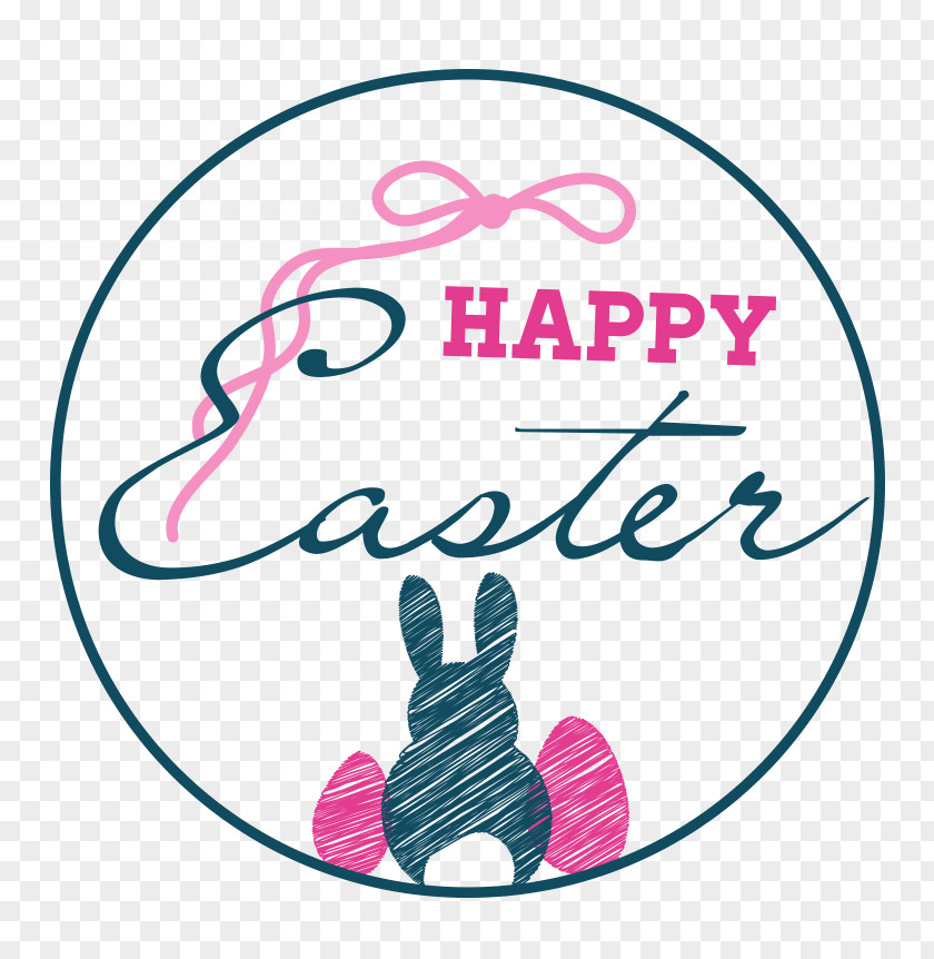 Vector Pink Bunny Egg Hot English Blue Shape Easter Window Clip Art PNG