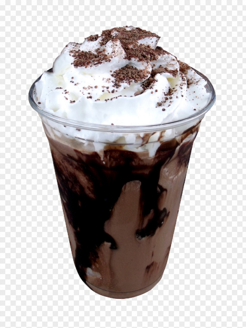 Chocolate Drink Ice Cream Milkshake Iced Coffee Cappuccino PNG