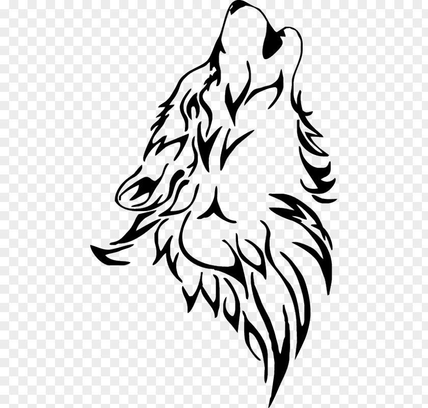 Design Gray Wolf Drawing Clip Art PNG