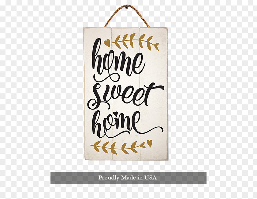 Sweet Home Font Brand Calligraphy Product Design Rectangle PNG