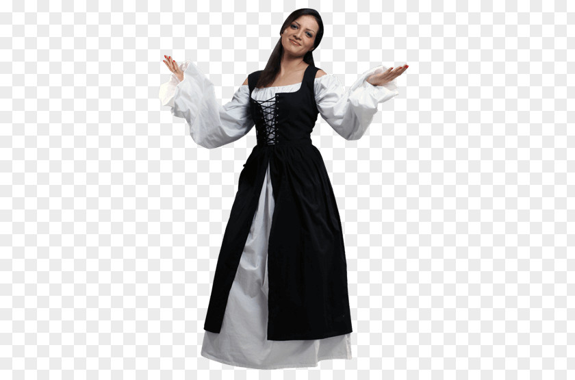 Dress Robe Costume Corset Clothing PNG