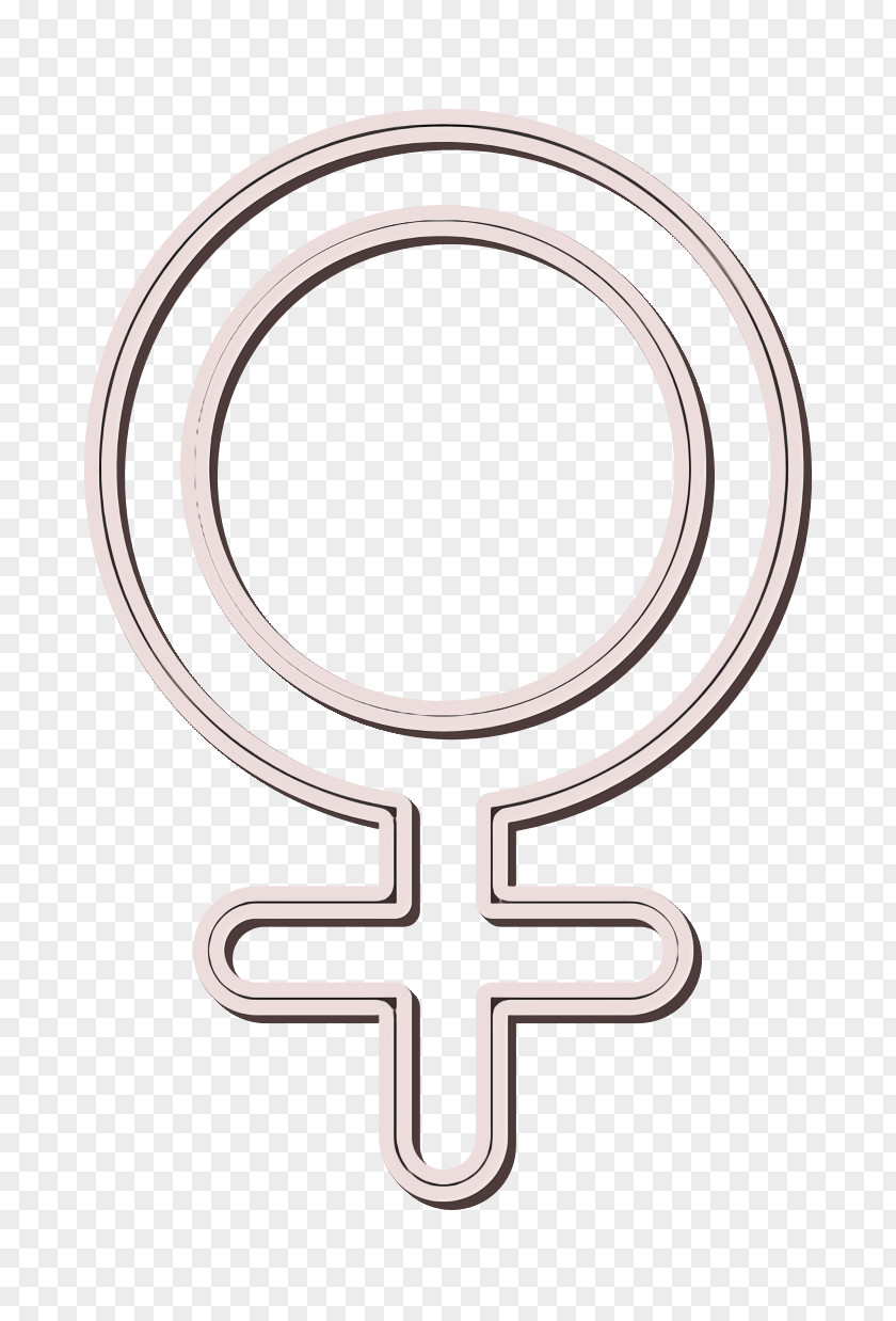 Gender Icon Valentine Female PNG