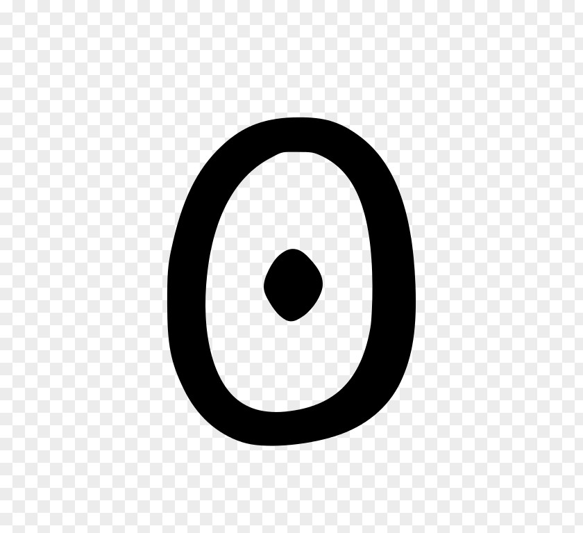 Gothic Letter Eye Font PNG