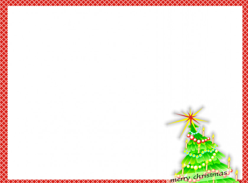 Holiday Borders Cliparts Santa Claus Christmas Tree Paper Clip Art PNG