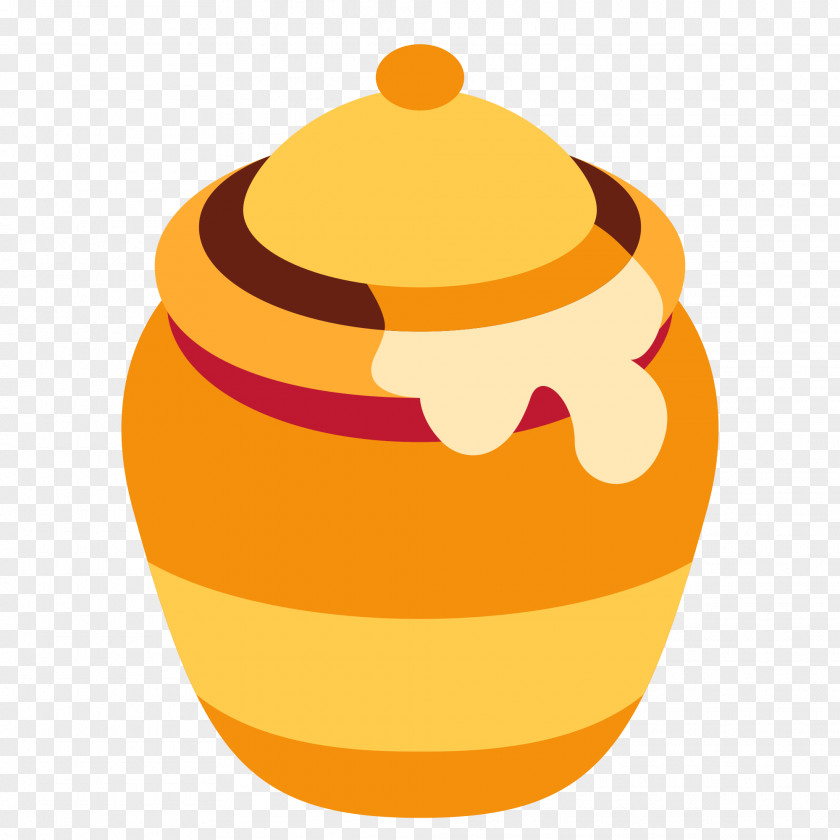 Honey Honeypot Emoji Symbol PNG